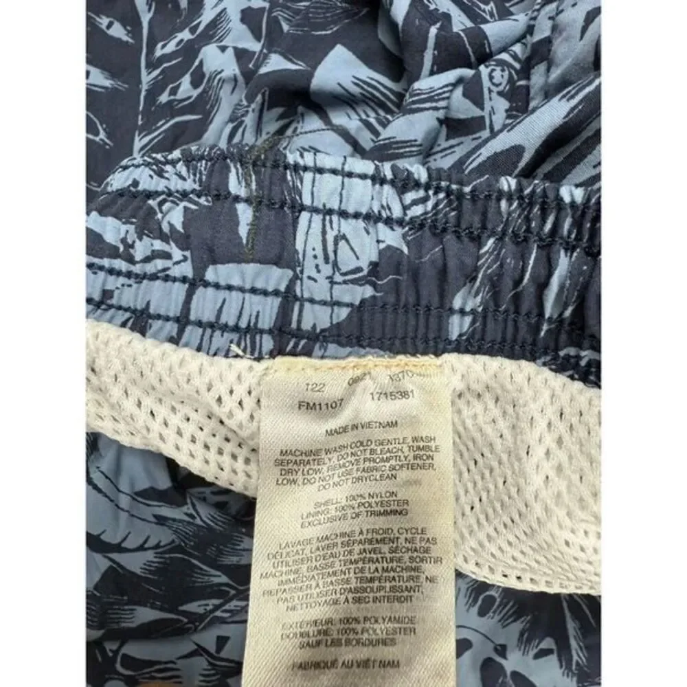Columbia Men's‎ Tropical Leaf Print Swim Shorts Beach Summer Trunks XXL